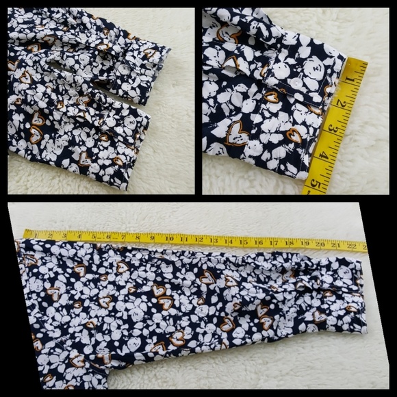 Velvet Heart Lightweight Button Front Shirt Sz 1X - Picture 6 of 8